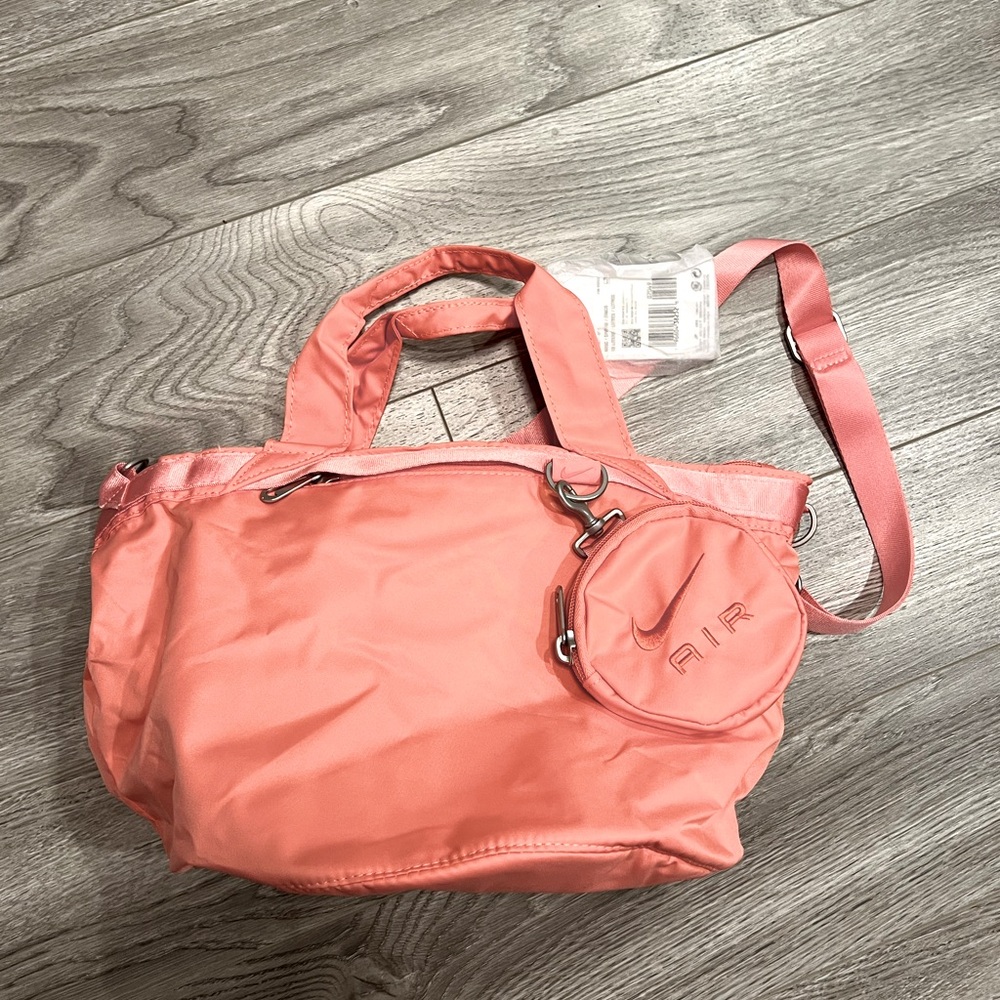 Pink Nike air mini bag